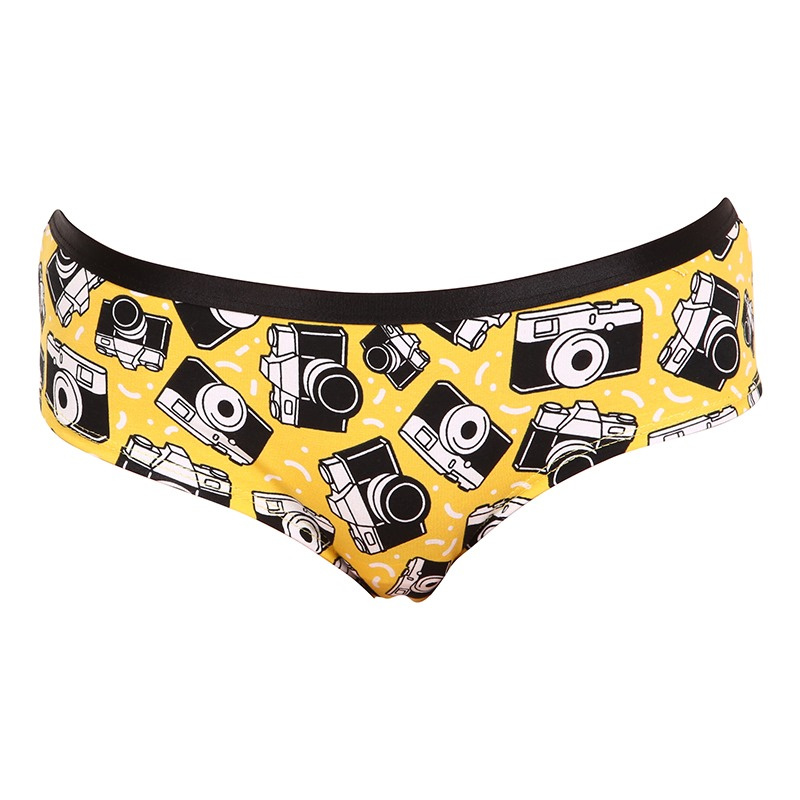 Veselé dámské kalhotky Dedoles Fotoaparát (D-W-UN-HB-C-C-163) L