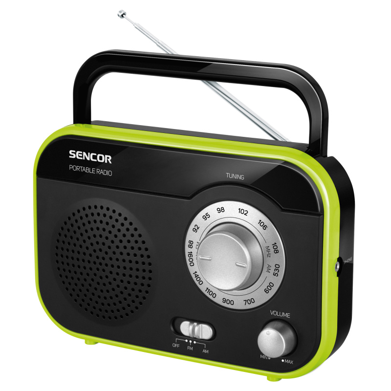 Sencor SRD 210 BGN Přenosný radiopřijímač