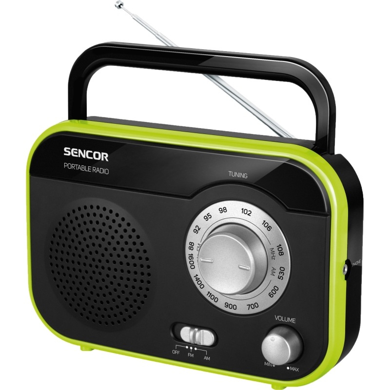Sencor SRD 210 BGN Přenosný radiopřijímač
