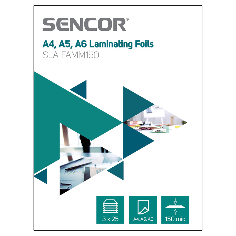 Sencor SLA FAMM150 A4, A5, A6 Laminovací folie