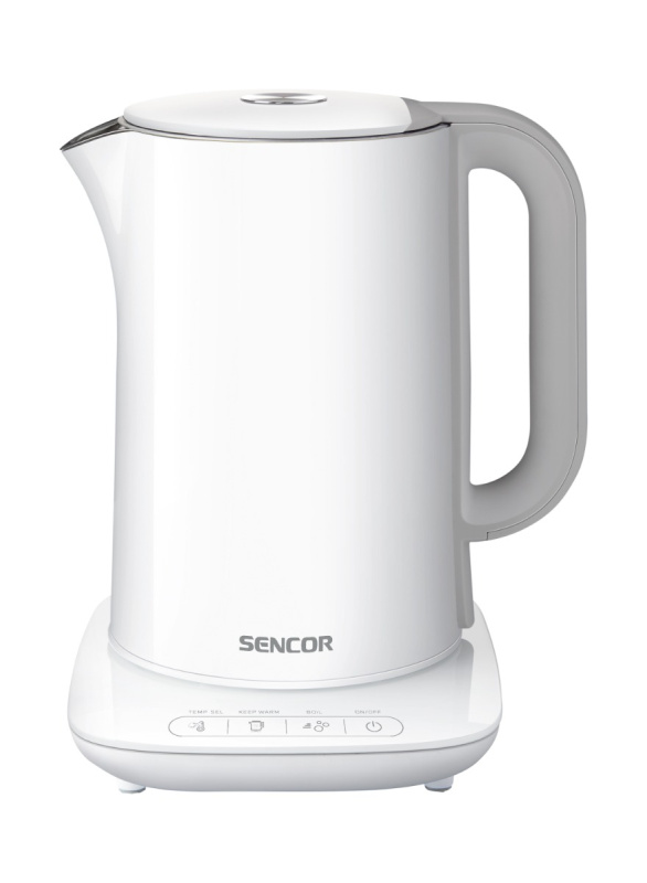Sencor SWK 1591WH Dvoustěnná rychlovarná konvice