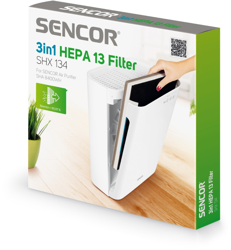 Sencor SHX 134 HEPA 13 Filtr 3 v 1