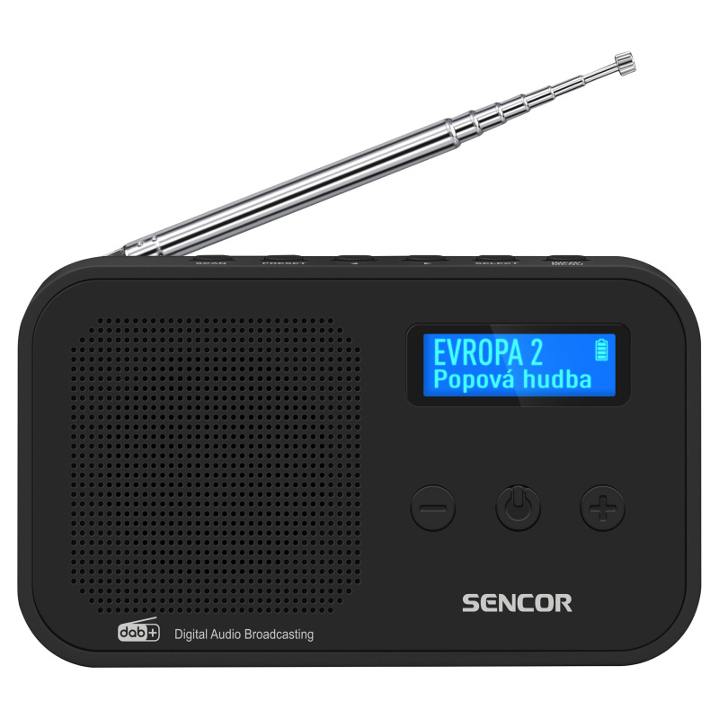 Sencor SRD 7200 B Digitální rádio DAB+