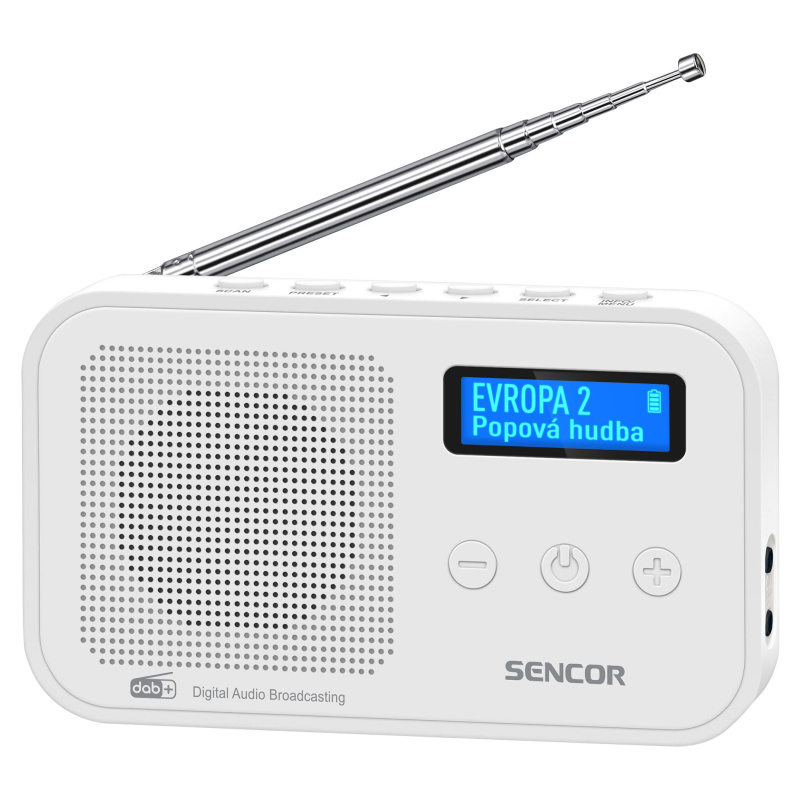 Sencor SRD 7200 W Digitální rádio DAB+