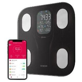 Sencor SBS 9002BK Chytrá osobní fitness váha s velkým displejem