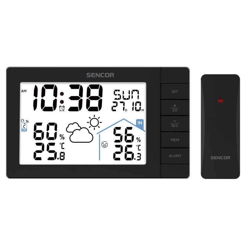 Sencor SWS 3200 Meteorologická stanice s bezdrátovým snímačem