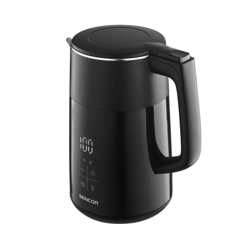 Sencor SWK 0610BK Dvoustěnná rychlovarná konvice s variabilní teplotou