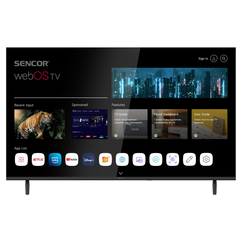 Sencor SLE 43FS803B 43" SMART FULL HD Televize