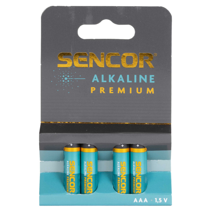 Sencor SBA LR03 4BP AAA Alkalická baterie LR03 AAA Premium