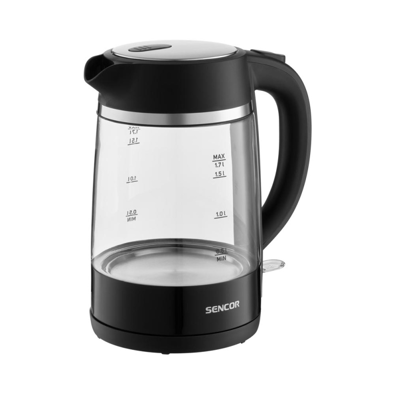 Sencor SWK 2711BK Rychlovarná skleněná konvice Dark Line