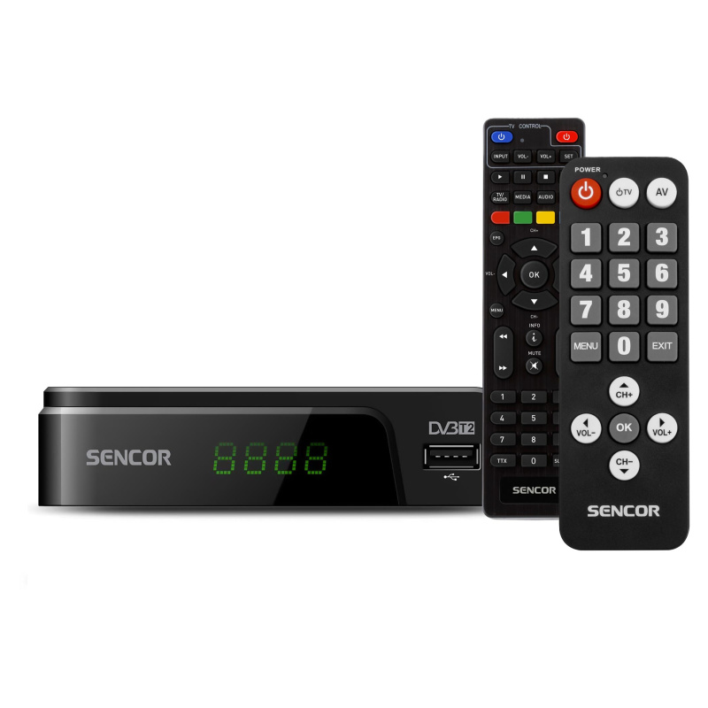 Sencor SDB 525T SENIOR DVB-T přijímač