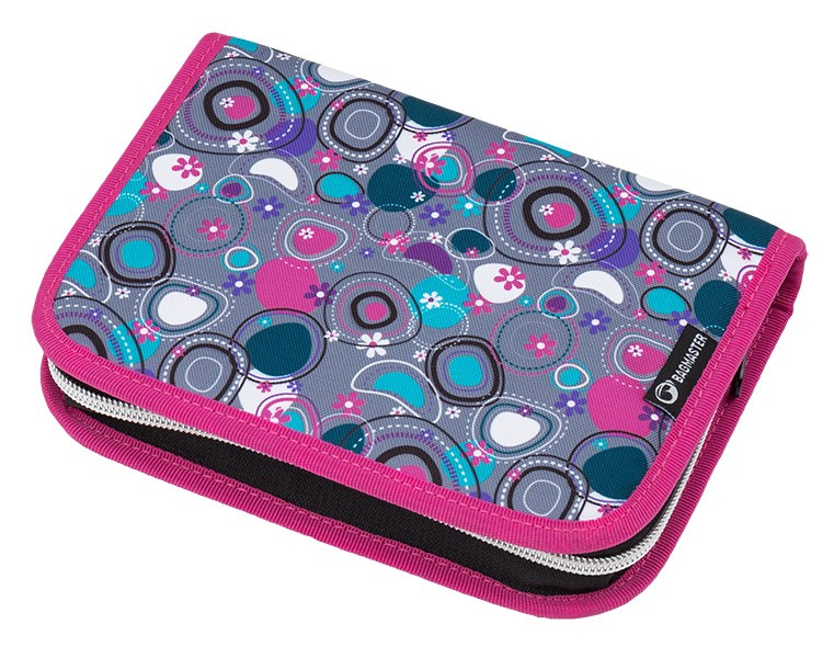 Bagmaster penál galaxy 8 a pink/gray/green BagMaster