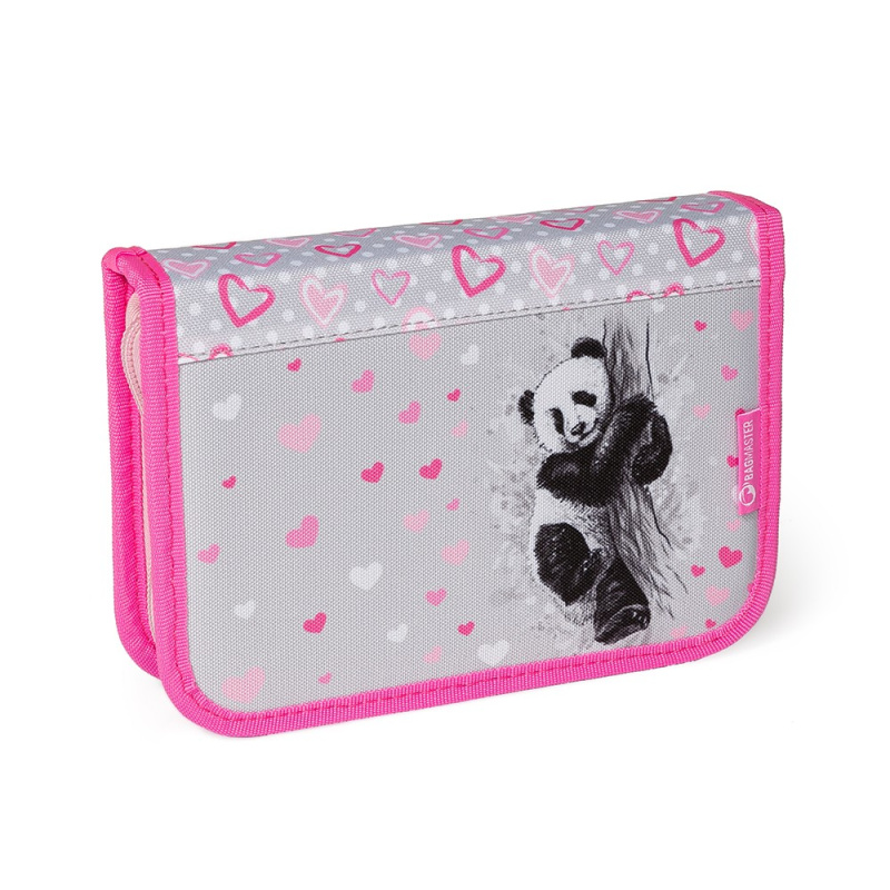 Školní dvouchlopňový penál - panda BagMaster