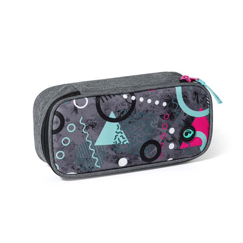 22b CASE PORTO 22 A GREY/PINK/TURQUISE