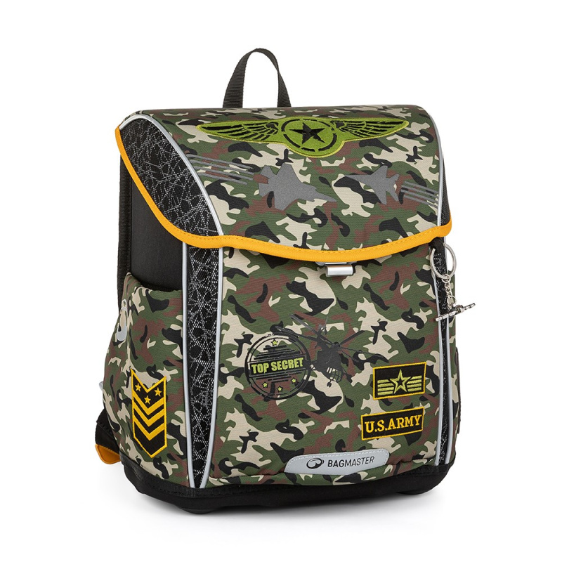 Bagmaster PRIM 23 C školní aktovka - stíhačky BagMaster