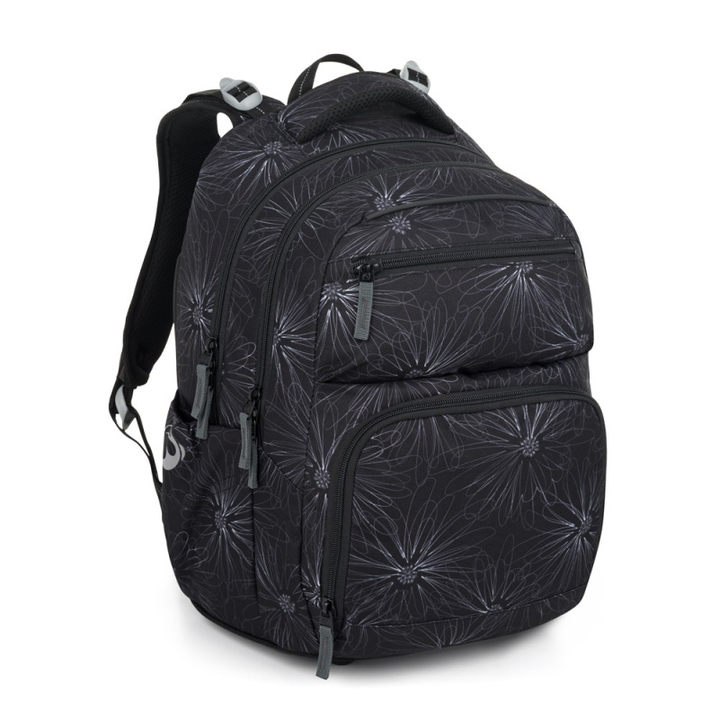 Bagmaster ZIPSTER 25 A školní batoh – černý BagMaster