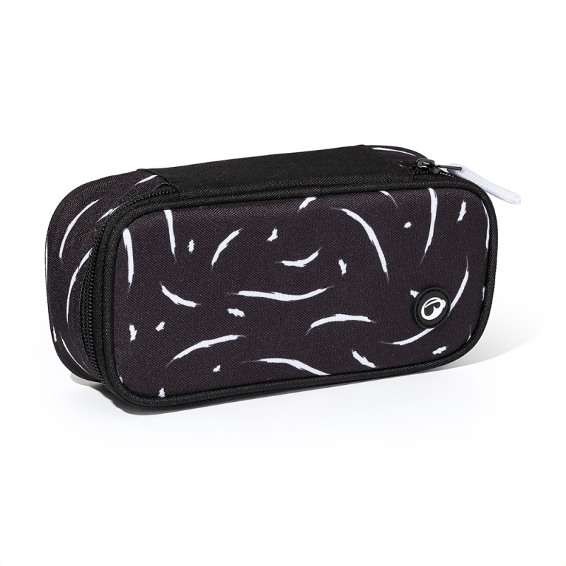 Bagmaster NOMAD 25 A studentský penál – černo-bílý BagMaster