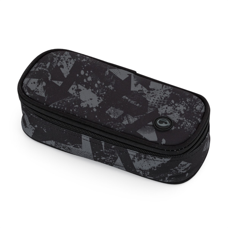 Bagmaster NOMAD 25 B studentský penál – černo-šedý BagMaster