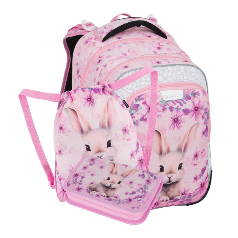 Bagmaster LUMI 25 A malý školní set pro prvňáčky – králíček