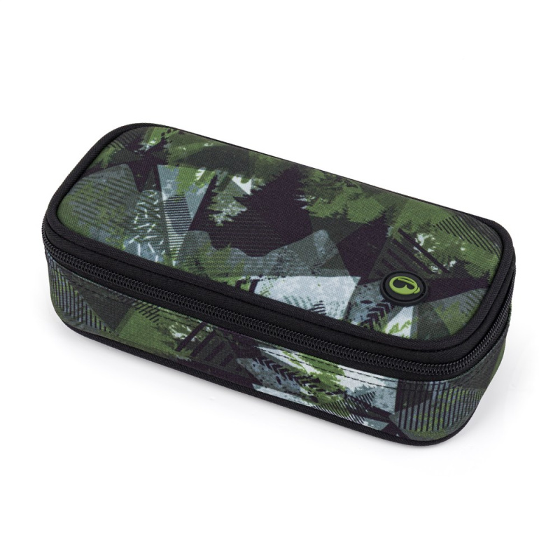 Bagmaster BAG 26 A studentský penál – zeleno-šedý