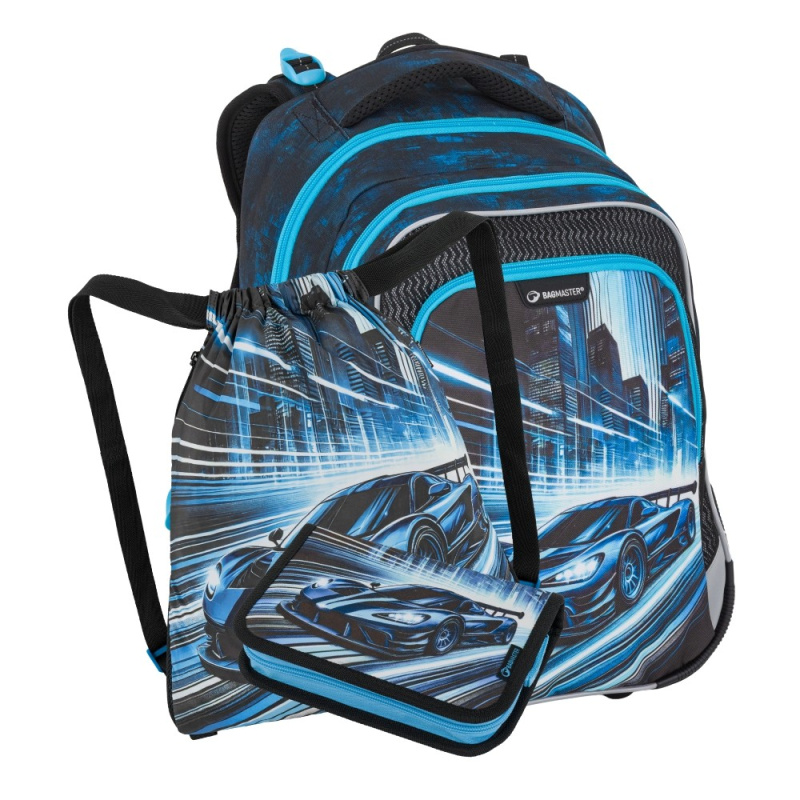 Bagmaster LUMI 26 C malý školní set pro prvňáčky – auto