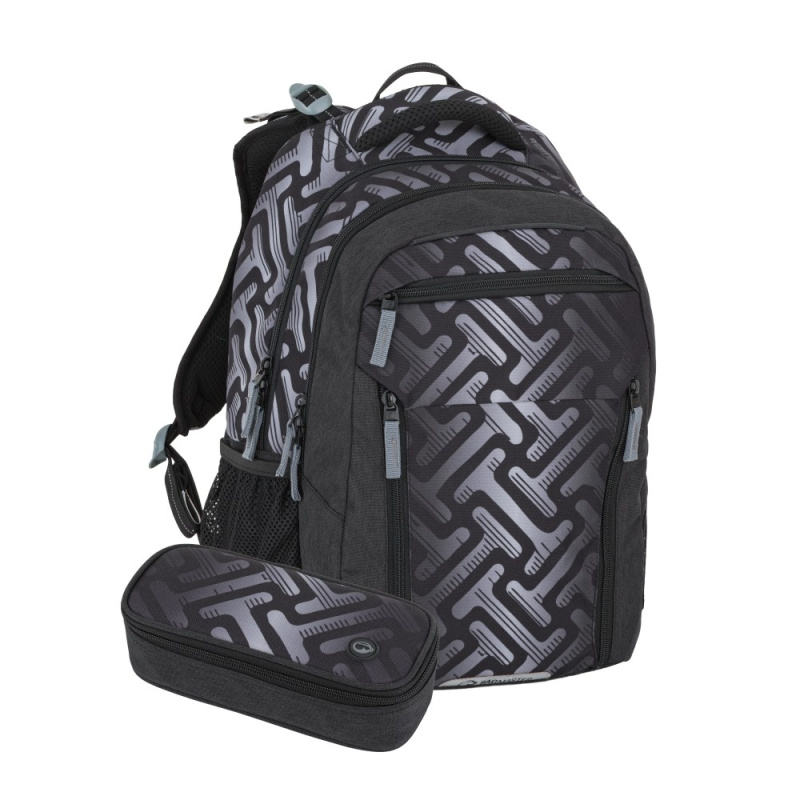 Bagmaster PORTO 26 A školní set – šedý