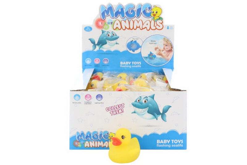 Lamps Baby Toys Kačenka svítící ve vodě