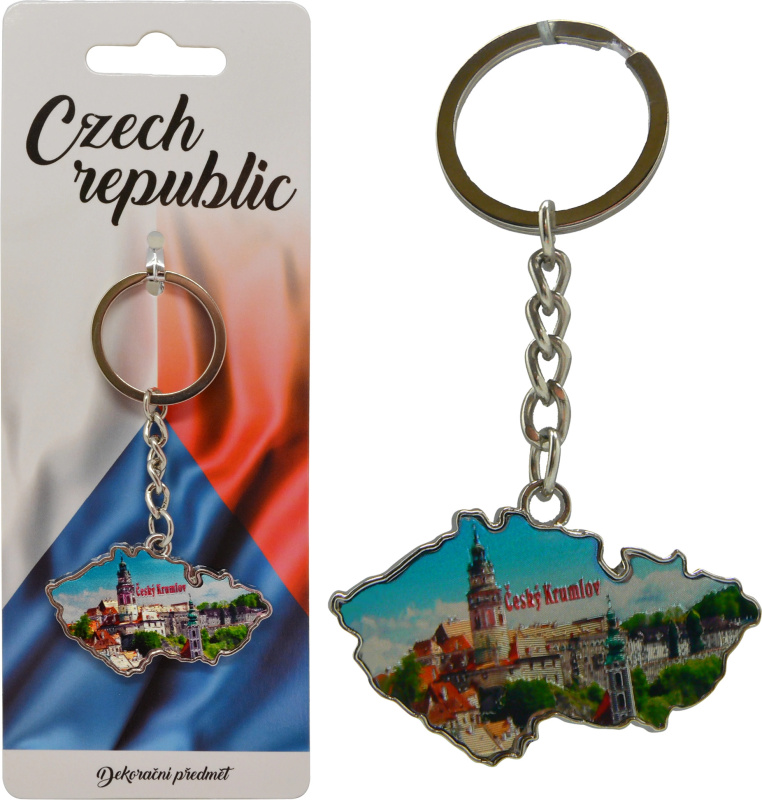 Klíčenka Český Krumlov – stylový suvenýr