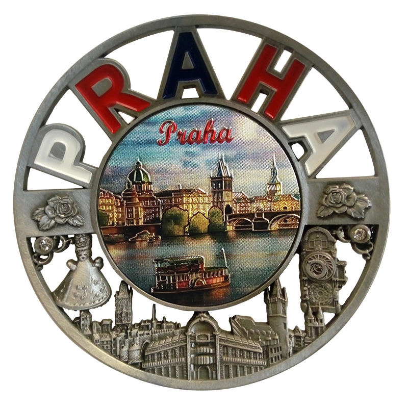 Magnet Praha – suvenýr s polovečerní fotografií