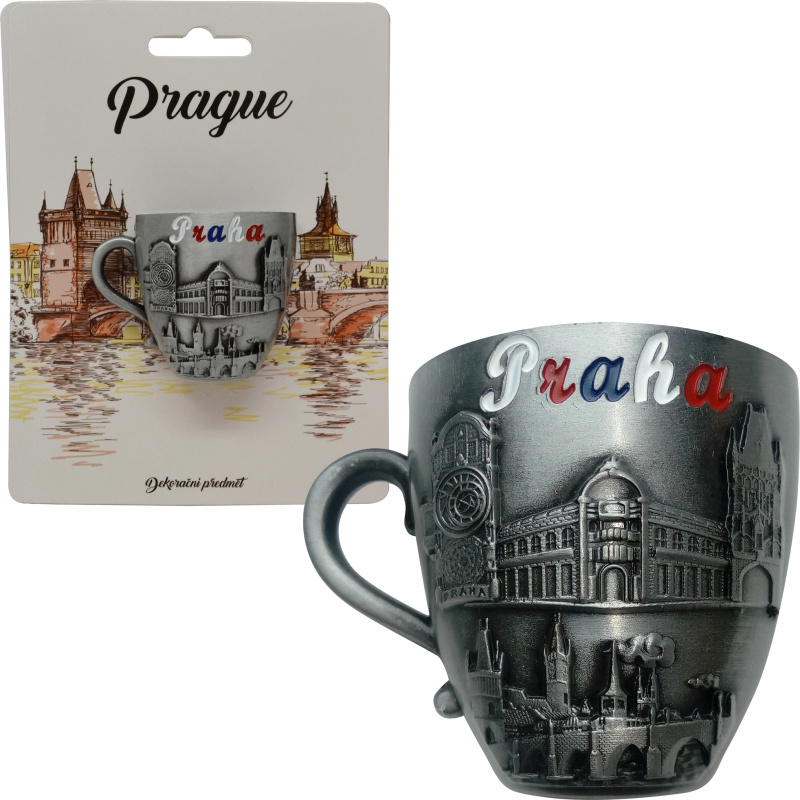 Magnet hrneček - Praha