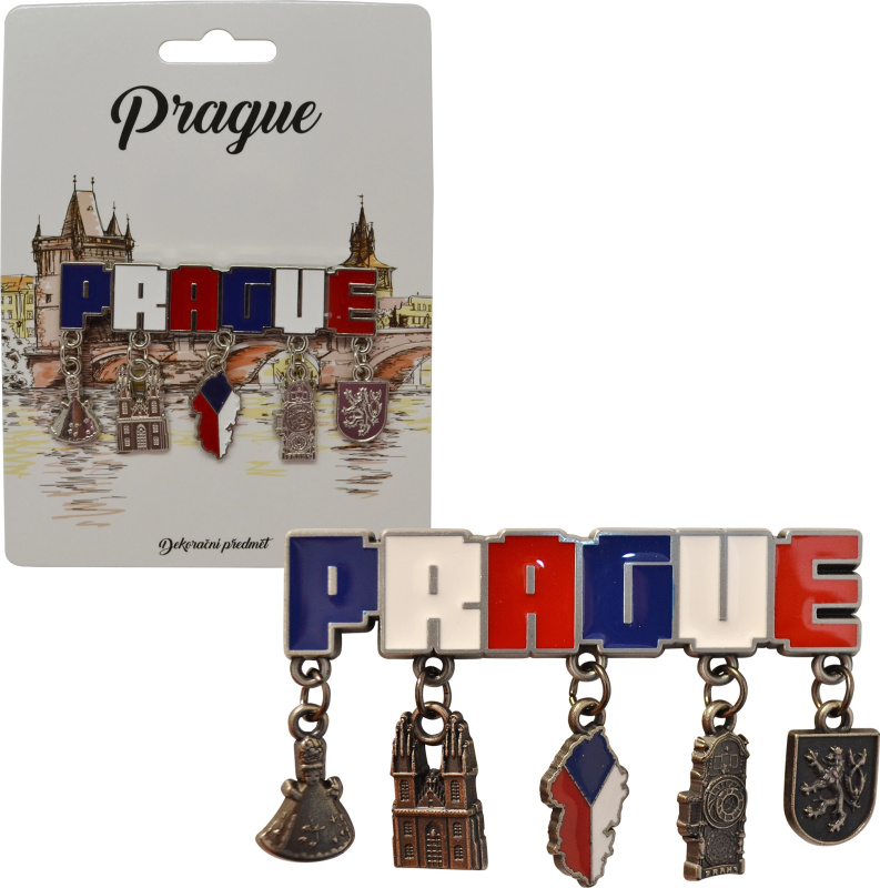 Magnet Praha – barevný suvenýr pro děti i dospělé
