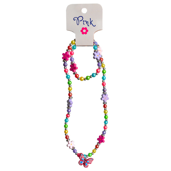 Náhrdelník KYTIČKY s přívěskem MOTÝL