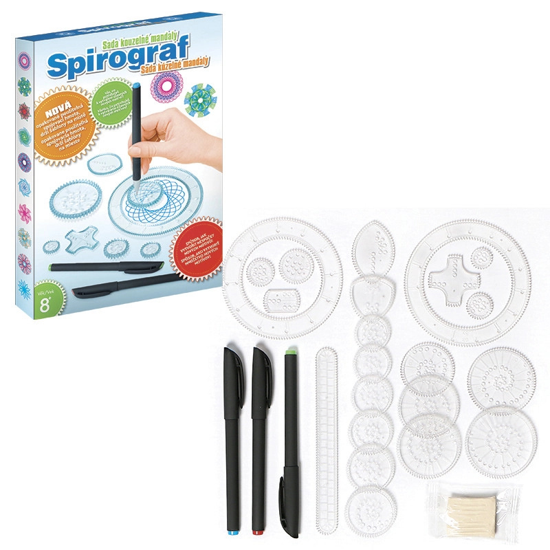 Spirograf Sada kouzelné mandaly