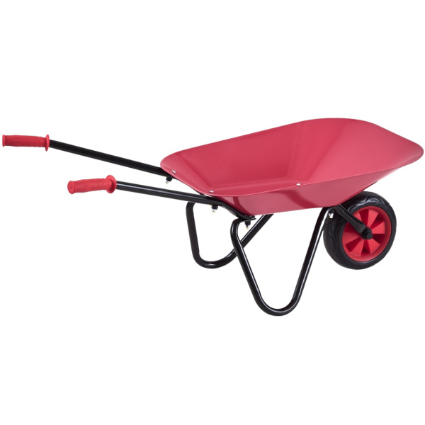 Červené dětské plechové kolečko