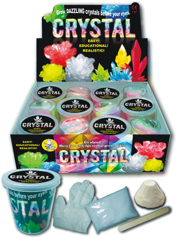 Rostoucí krystal