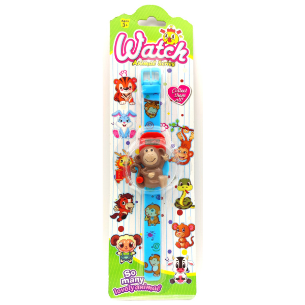 Digitální hodinky 3D zvířátka 20,5 cm - různé druhy