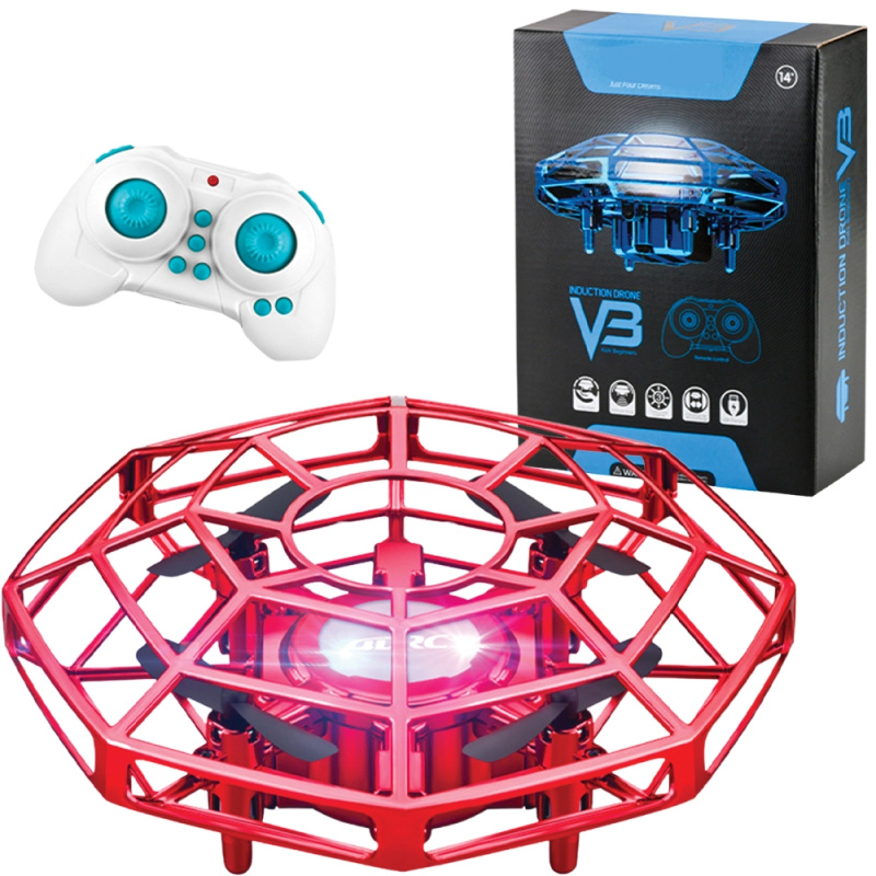 IR Mini Dron UFO V3 svítící - 2 druhy