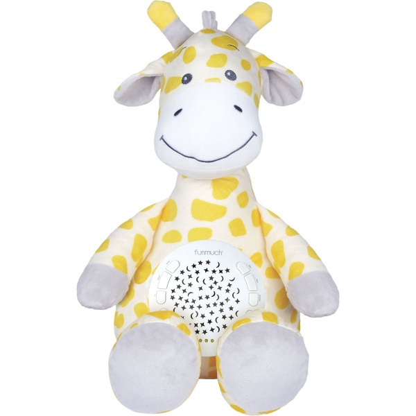 USÍNÁČEK 3v1 Projektor s osvětlením, hudbou a časovačem ŽIRAFA