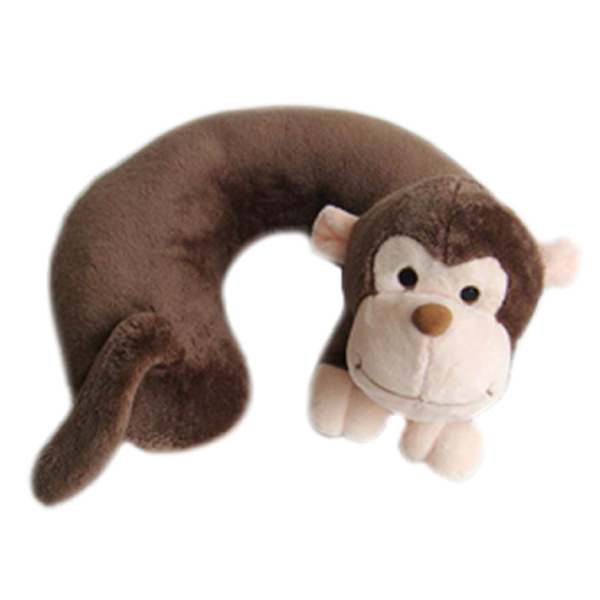 Plyšový záhlavník - Opička
