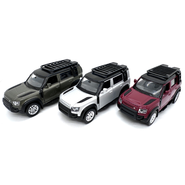 Kovový model - 2020 Land Rover Defender 110 - 3 varianty