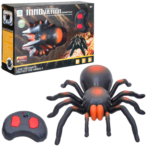 R/C Pavouk s biomimikry a svítícími očima - oranžový