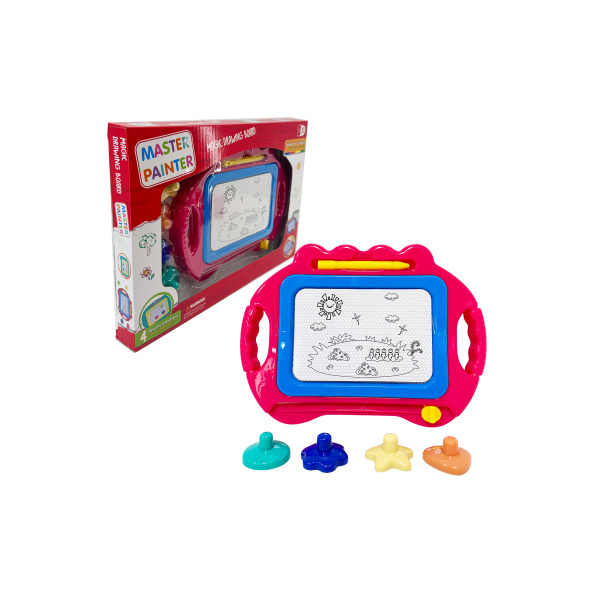 Malá Magnetická kreslící tabule s razítky - více druhů