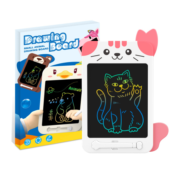 Dětská mazací kreslící tabule 21,6 cm - kachna, barevné kreslení