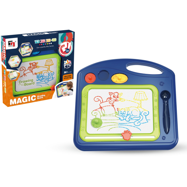 Magnetická kreslící tabule MAGIC barevná modrá