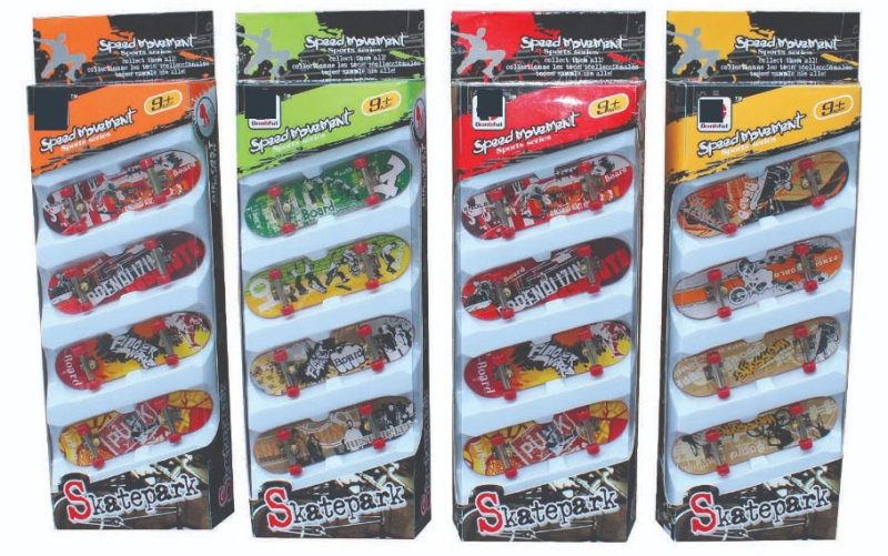 SKATEPARK Multipack Fingerboardů 4ks – více druhů
