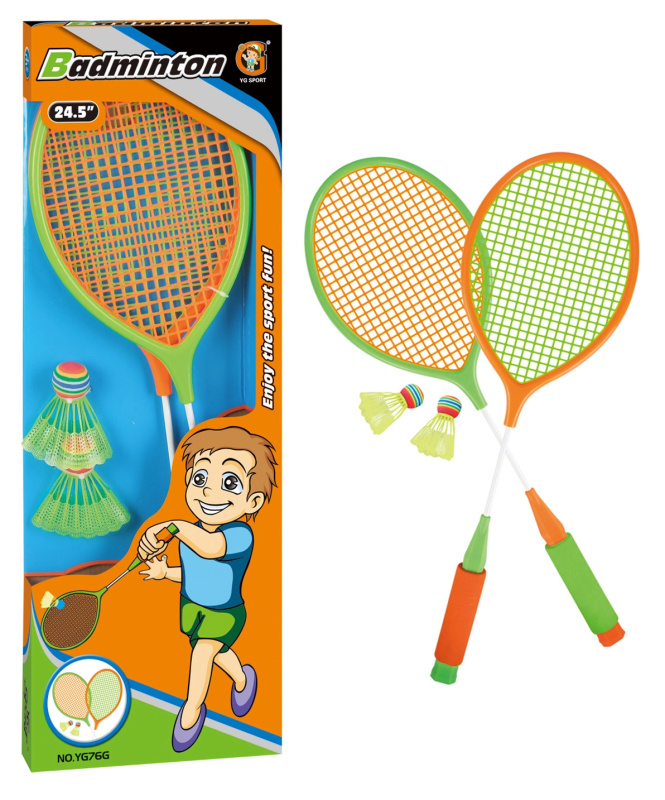 Velký dětský badmintonový set 62 cm