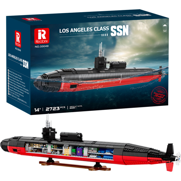 Stavebnice Ponorky Los Angeles Class SSN - 2723 Dílků