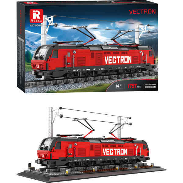 Stavebnice Lokomotivy VECTRON - 1757 Dílků