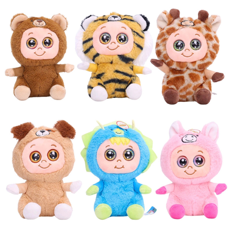Sparkys ZOO edice plyšové zvířátko se svítícíma očima a zvukem 20 cm - 1 kus