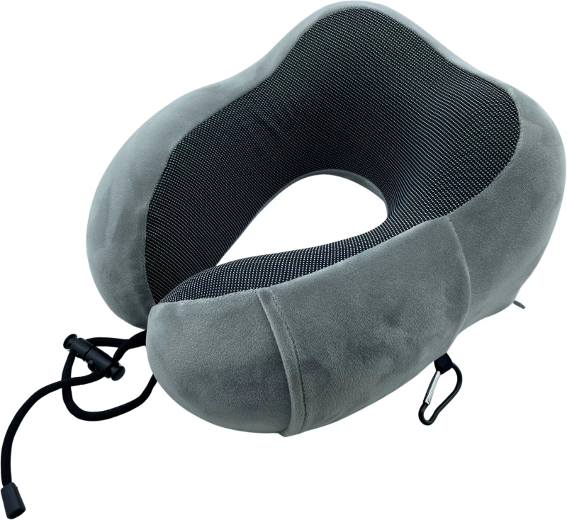 Ergonomický záhlavník z paměťové pěny tmavě šedý